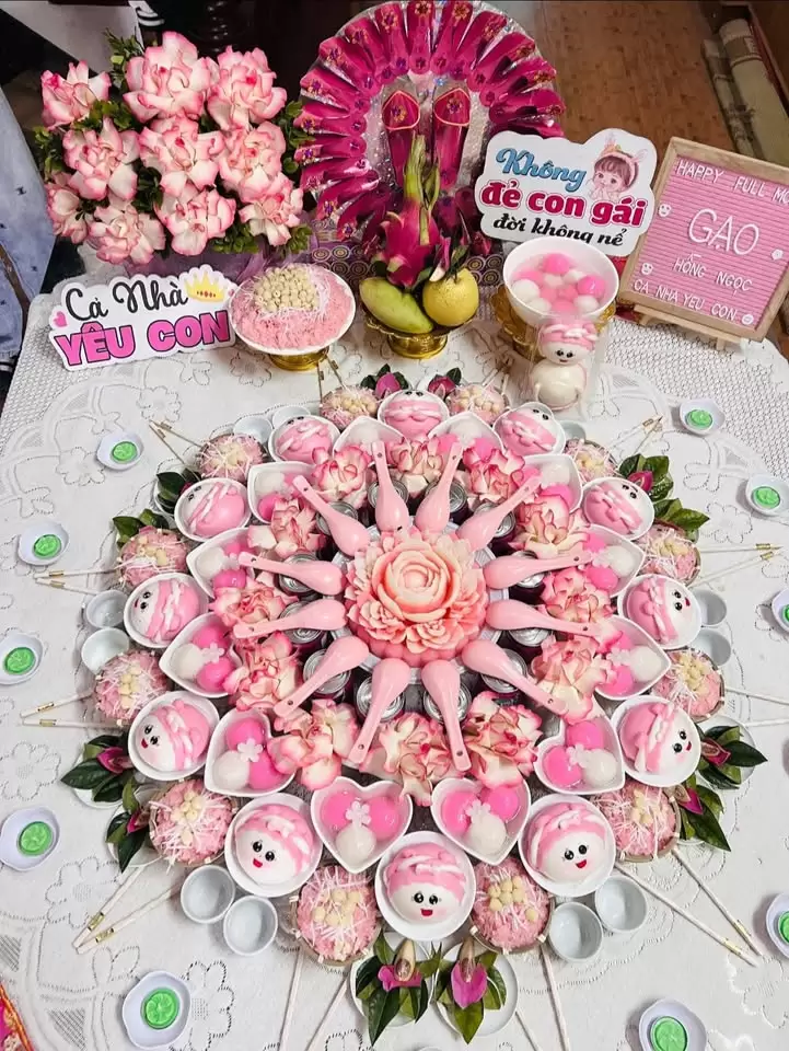 Dịch Vụ Làm Mâm Cúng Thôi Nôi Bé Gái Tại Quận 1 – VIFOOD | Đầy Đủ – Đúng Lễ – Giao Tận Nơi
