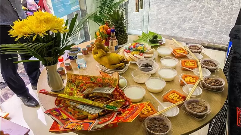 Dịch Vụ Làm Mâm Cúng Khai Trương Tại Quận 1 – VIFOOD | Trọn Gói – Đúng Giờ – Chuẩn Lễ Nghi