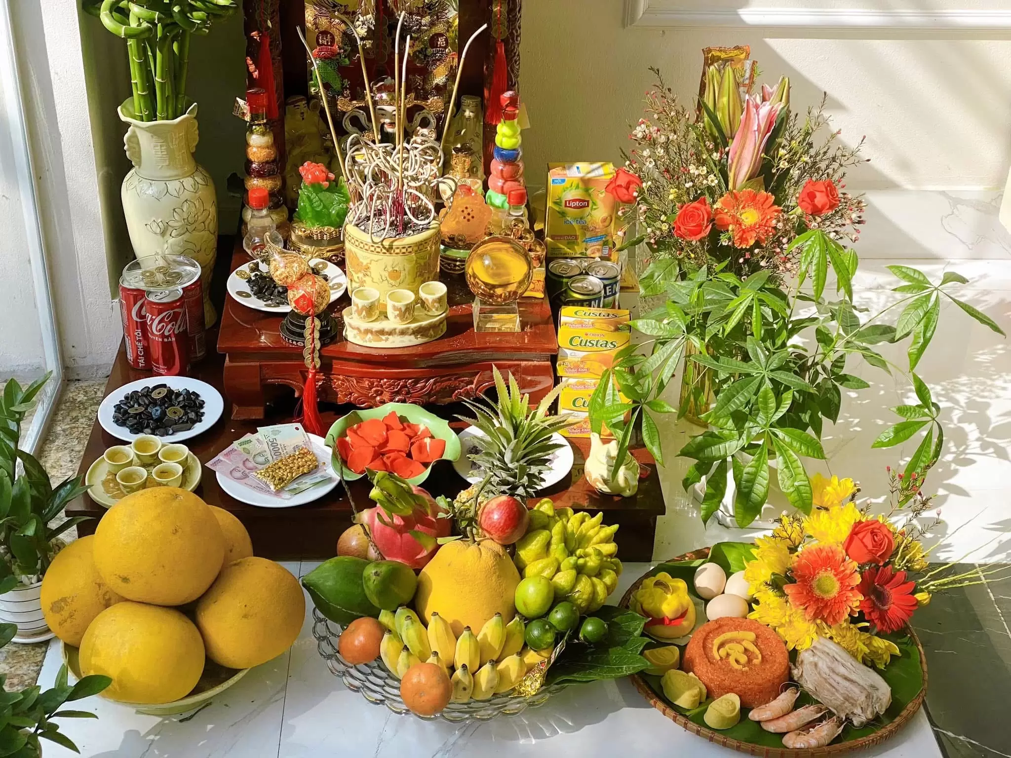 Đặt Mâm Cúng Thần Tài Trọn Gói Tại Quận 2 – VIFOOD | Đúng Lễ Nghi – Giao Đúng Giờ – Đón Tài Lộc Đầy Nhà
