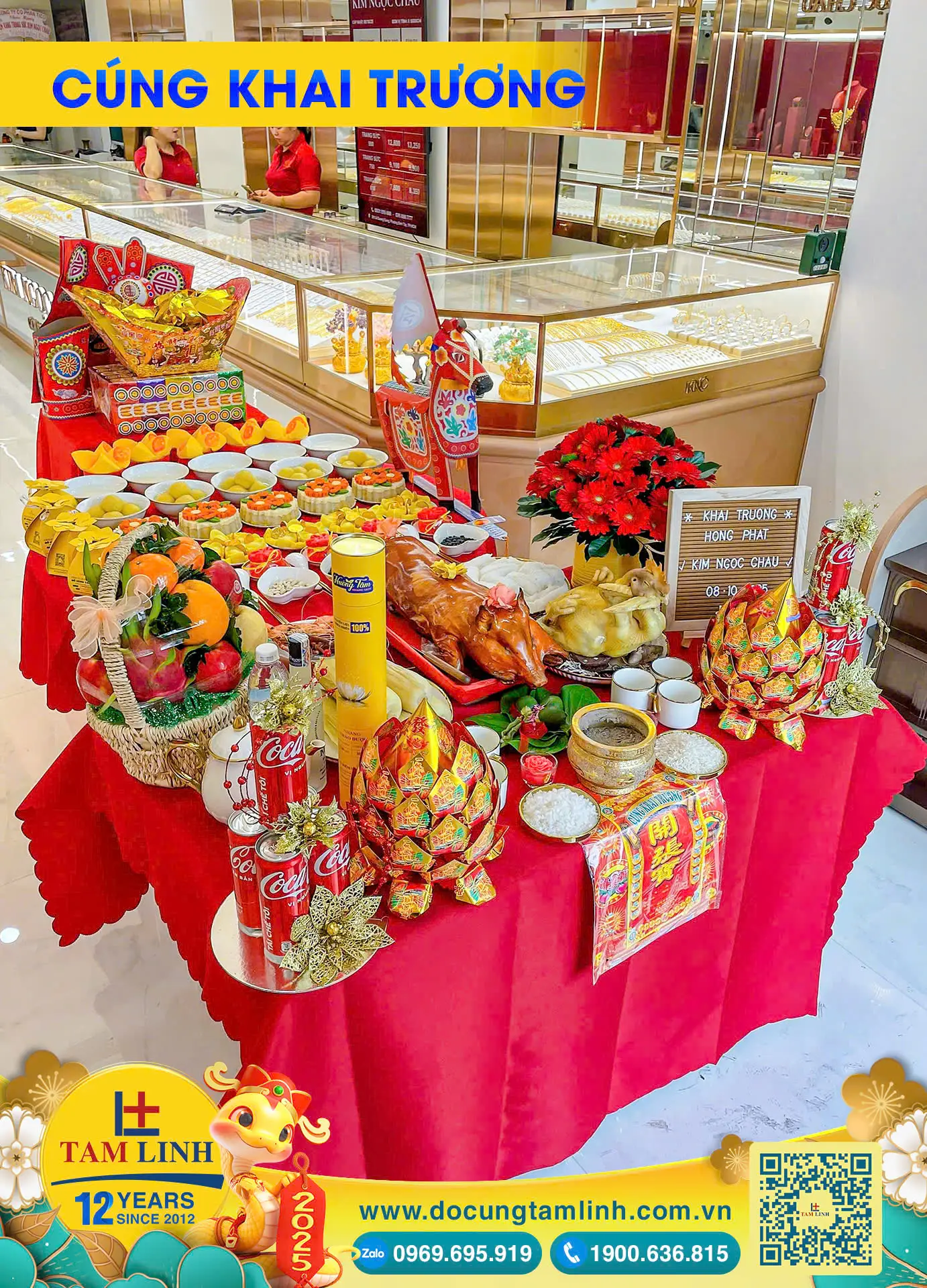 Mâm Cúng Khai Trương Trọn Gói Giá Rẻ Tại Tuyên Quang – Chuẩn Phong Tục, Giao Nhanh