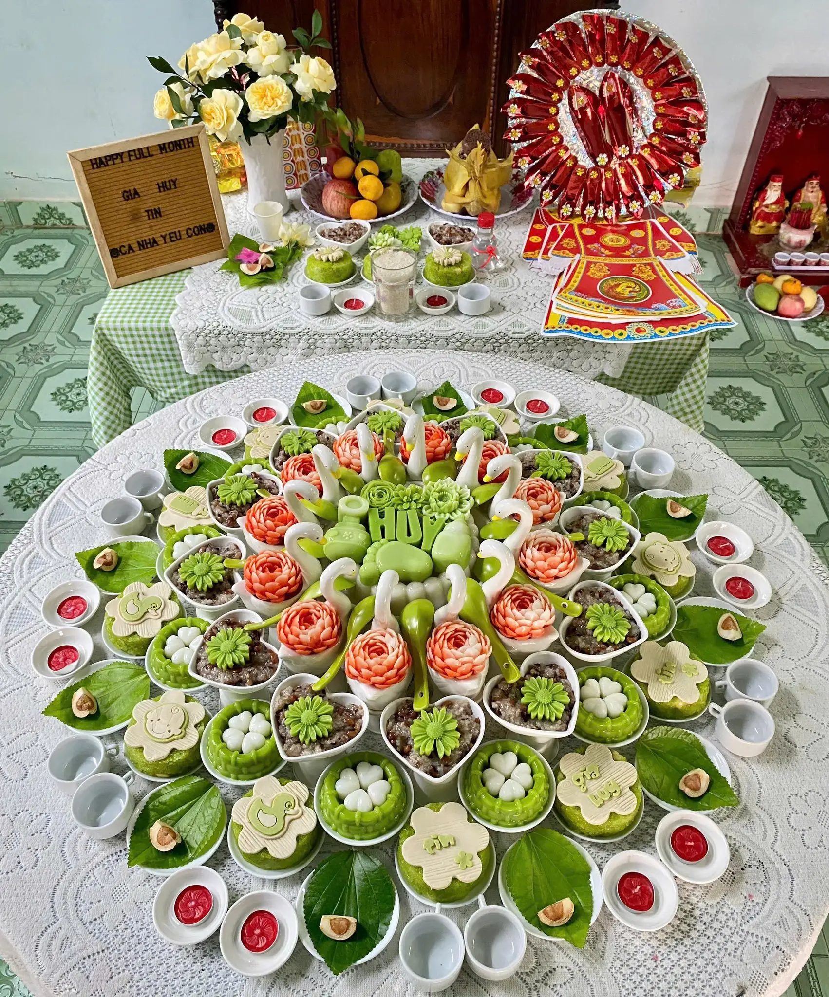 Dịch vụ mâm cúng đầy tháng trọn gói tại Thái Bình - Chuẩn lễ nghi, trọn tâm linh cho bé yêu