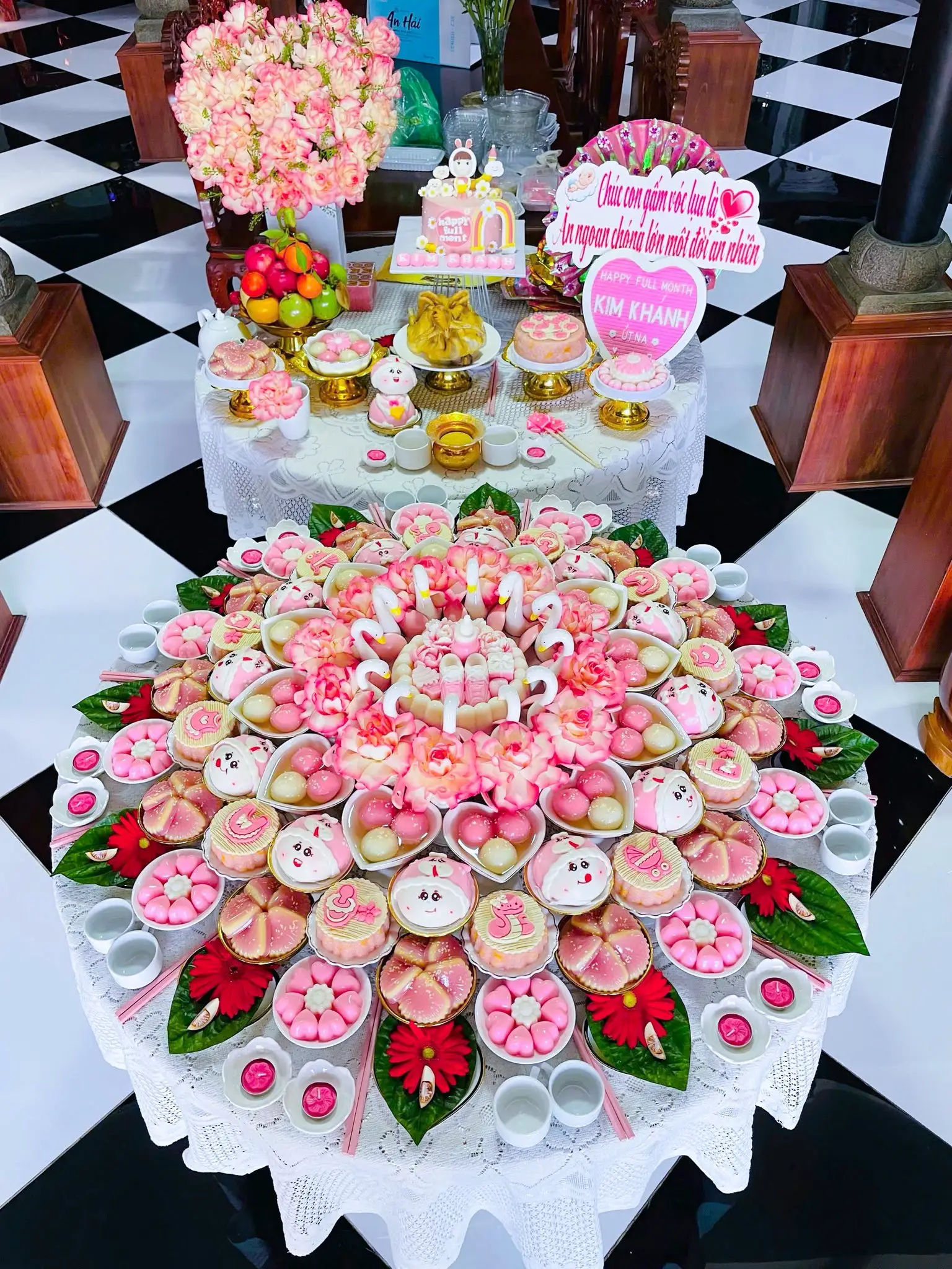 Dịch Vụ Mâm Cúng Đầy Tháng Trọn Gói Cho Bé Đầy Đủ Tại Kon Tum – Trang Nghiêm, Giá Tốt